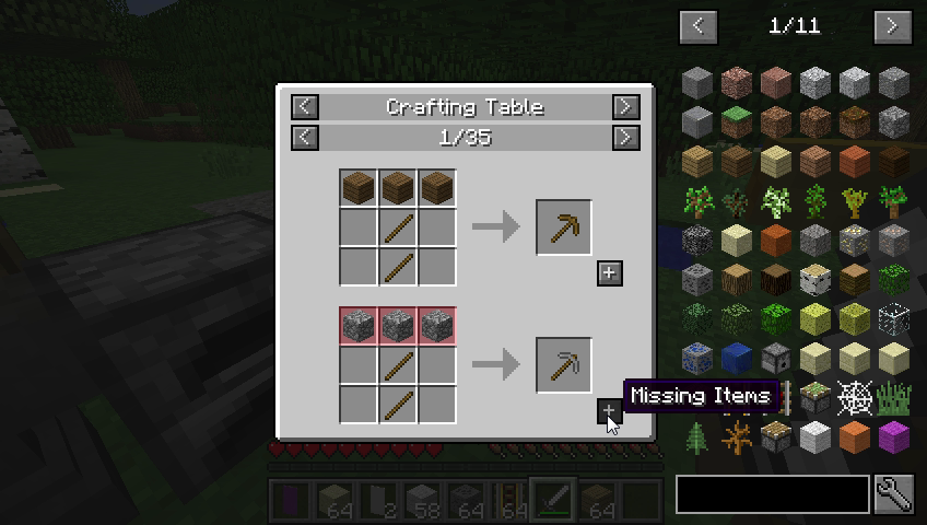 JEI Screenshot 1
